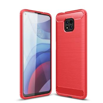 FLEXI TPU Kryt Motorola Moto G Power 2021 červený