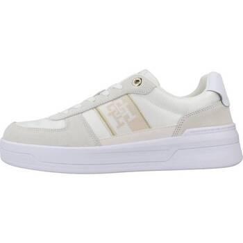 Tommy Hilfiger  Módne tenisky FW0FW06950 BASKET SNEAKER WITH WEBB  Biela