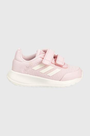 Detské tenisky adidas Tensaur Run 2.0 CF ružová farba