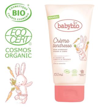 BABYBIO Hydratačný BIO krém pre bábätká od narodenia 150 ml