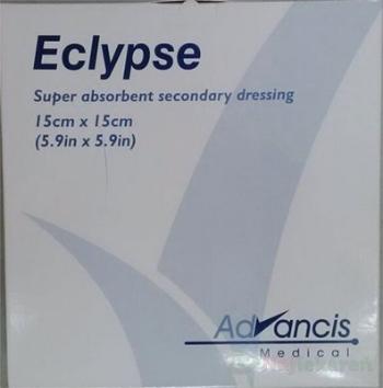 Eclypse krytie na rany superabsorpčné 15 x 15 cm 20 ks