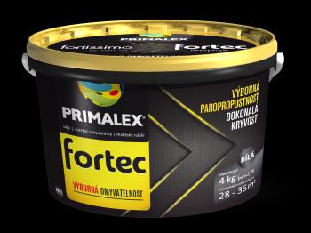 Primalex Fortec - Umývateľná farba pre zaťažované povrchy biela 15 kg