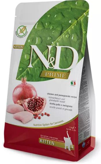 Farmina N&D cat PRIME (GF) kitten, chicken & pomegranate granule pre mačiatka 1,5kg