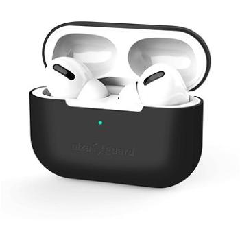 AlzaGuard Skinny Silicone Case pro Airpods Pro, čierne (AGD-ACSS2B)