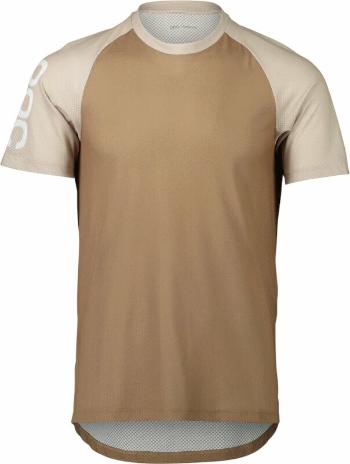 POC MTB Pure Tee Brown/Lt Sandstone Beige M