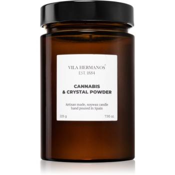 Vila Hermanos Apothecary Cannabis & Crystal Powder vonná sviečka 225 g