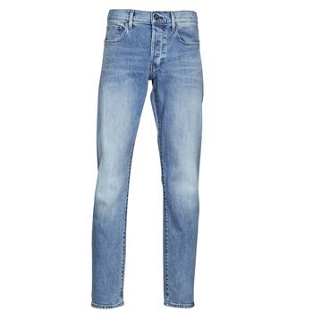 G-Star Raw  Rovné džínsy 3301 Regular Tapered  Modrá
