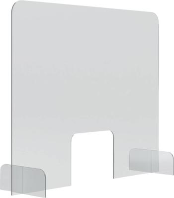 Magnetoplan 1102785 1102785 mobílna ochranná stena akryl (š x v) 85 cm x 70 cm