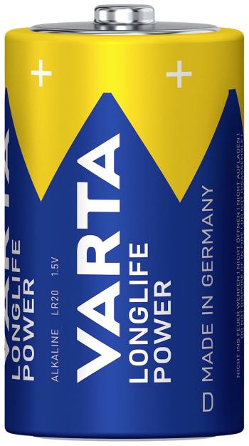 Varta LONGLIFE Power D Bli 2 batéria typu D alkalicko-mangánová 16500 mAh 1.5 V 2 ks