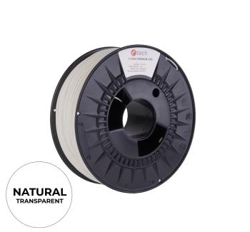 Tlačová struna (filament) C-TECH PREMIUM LINE, ASA, natural, 1,75mm, 1kg