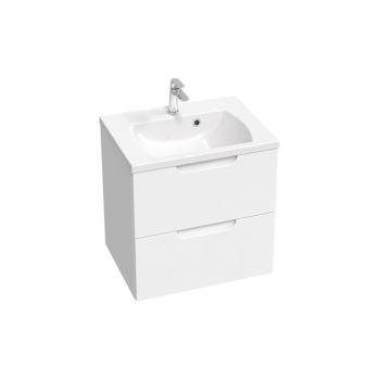 Kúpeľňová skrinka pod umývadlo Ravak Classic II 70x58,5x45 cm biela lesk X000001478