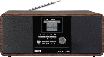 Imperial DABMAN i200CD internetové stolný rádio DAB+, FM Bluetooth, DLNA, Wi-Fi, internetové rádio, AUX  DLNA drevo