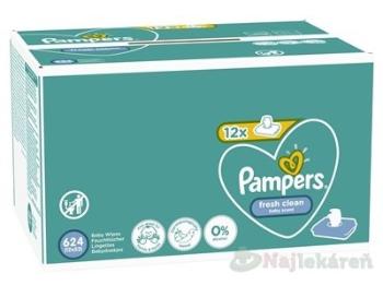 PAMPERS Baby Wipes Fresh Clean Box (12x52ks)
