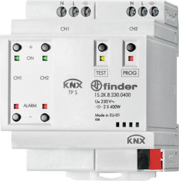 Finder KNX 15.2K.8.230.0400 univerzálny stmievač  2-kanálová  15.2K.8.230.0400