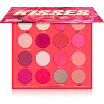 Makeup Obsession Kisses paletka očných tieňov 20.8 g