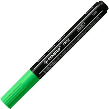 STABILO FREE Acrylic T300 2 – 3 mm, zelený (4006381576215)