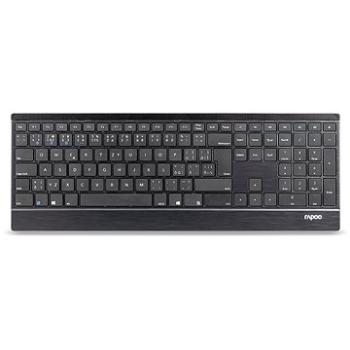 Rapoo multimode klávesnica E9500M  CZ/SK čierna (Rapoo E9500M)