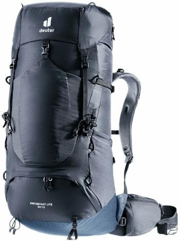 Deuter Aircontact Lite 50+10 Black/Marine Outdoorový batoh