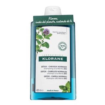 Klorane Anti-Pollution Detox Shampoo čistiaci šampón pre namáhané a citlivé vlasy 400 ml