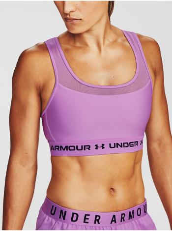 Podprsenka Under Armour Armour Mid Crossback MF Bra - svetlofialová