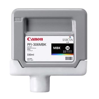 CANON PFI-306 MBK - originálna cartridge, matne čierna, 330ml