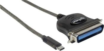 Manhattan USB 1.1 adaptér [1x USB-C ™ zástrčka - 1x Centronics zástrčka] 152525
