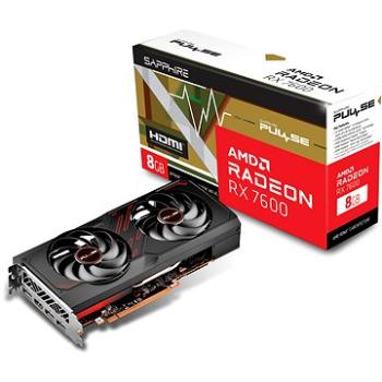 SAPPHIRE PULSE AMD Radeon RX 7600 8 G (11324-01-20G) + ZDARMA Promo elektronický klíč pro VGA AMD Radeon, pro získání hry Resident Evil 4, nutno uplatnit do 29.7.2023