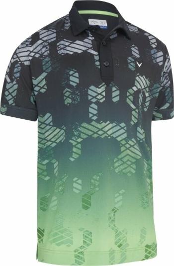 Callaway Mens All Overall Print Polo Caviar S