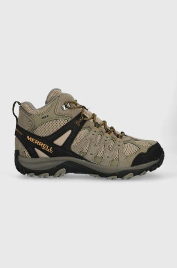 Topánky Merrell Accentor 3 Mid Waterproof pánske, béžová farba