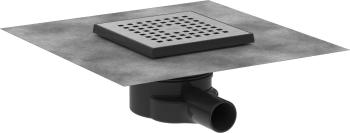 Podlahový vpust DN40 Hansgrohe RainDrain Point 15 cm kefovaný nerez nerez 56248800