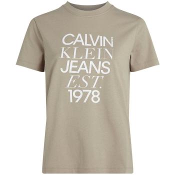 Calvin Klein Jeans  J20J224910  Tričká a polokošele Béžová