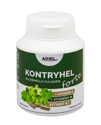 Adiel Alchemilka FORTE + Vitamín E + Vitamíny B - extrakt 4:1, 90 kapsúl