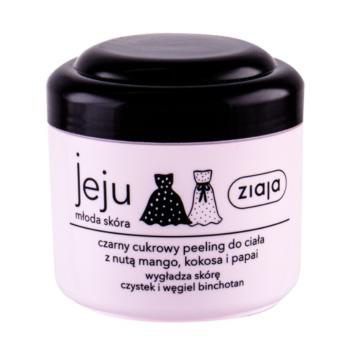 ZIAJA Jeju čierny cukrový telový peeling 200 ml