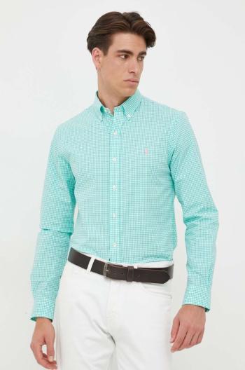 Košeľa Polo Ralph Lauren pánska, slim, s golierom button-down