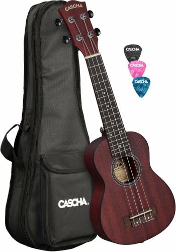 Cascha HH 2263L Sopránové ukulele Red