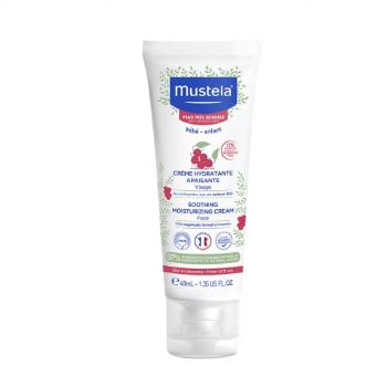 Mustela Detský upokojujúci hydratačný krém na tvár (Soothing Moisturizing Cream) 40 ml