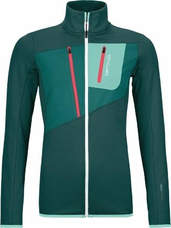 Ortovox Outdoorová mikina Fleece Grid Jacket W Dark Pacific XS