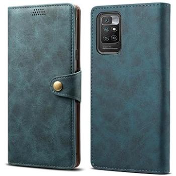 Lenuo Leather flipové puzdro pre Xiaomi Redmi 10, modré (348083)