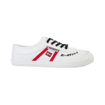 Kawasaki  Signature Canvas Shoe K202601 1002 White  Módne tenisky Biela