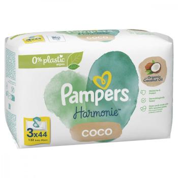 PAMPERS WIPES 132KS (3X44) HARMONIE COCO