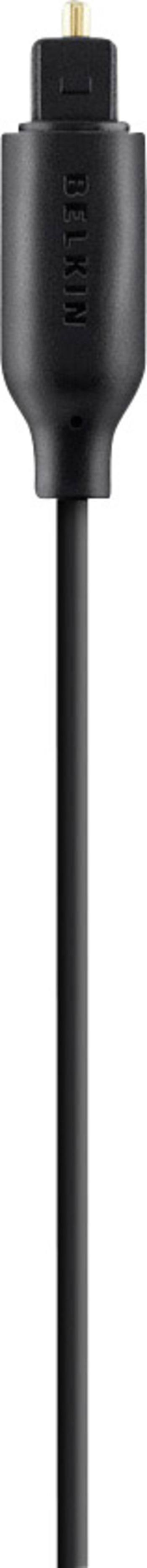 Belkin Toslink digitálny audio prepojovací kábel [1x Toslink zástrčka (ODT) - 1x Toslink zástrčka (ODT)] 2.00 m čierna