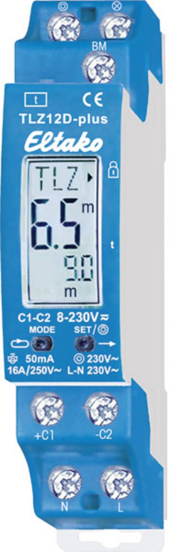 Eltako 23100800 schodiskový časový spínač klobúčikové tienidlo 8 V DC/AC, 12 V DC/AC, 24 V DC/AC, 110 V DC/AC, 230 V DC/