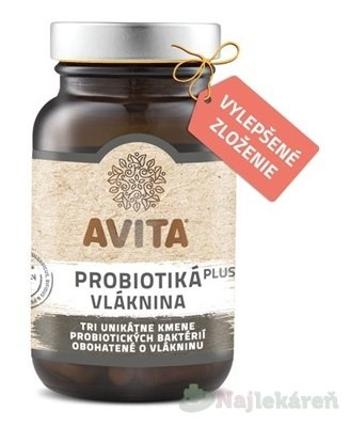 Avita International Probiotika plus Vláknina 60 tabliet