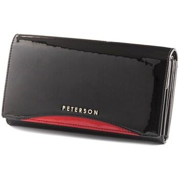 Peterson  Peňaženky PTNBC411BLACKRED47054  Čierna