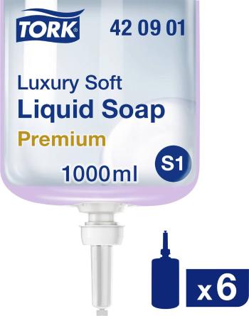 TORK Luxury Soft 420901 tekuté mydlo 1 l 6 ks