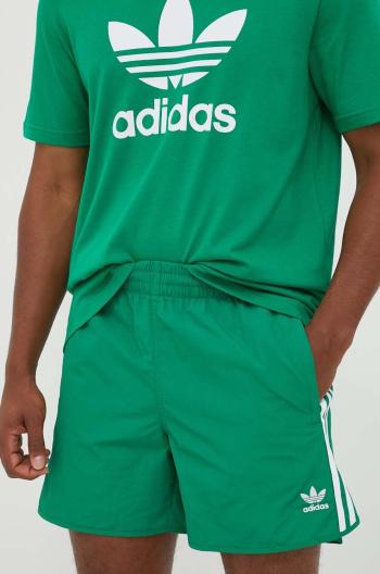 Šortky adidas Originals Adicolor Classics Sprinter Shorts pánske, zelená farba, IM4424,