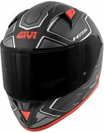 Givi 50.6 Sport Deep Matt Black/Red 2XL Prilba