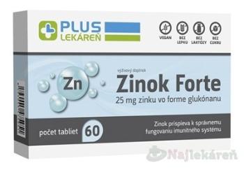 Plus Lékáreň Zinok Forte 60 ks