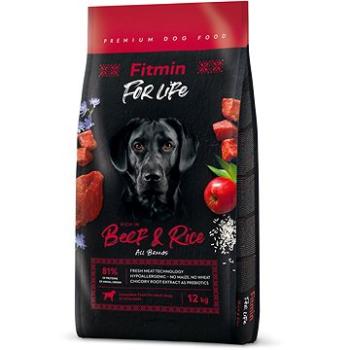 Fitmin For Life Dog Beef & Rice 12 kg (8595237034109)