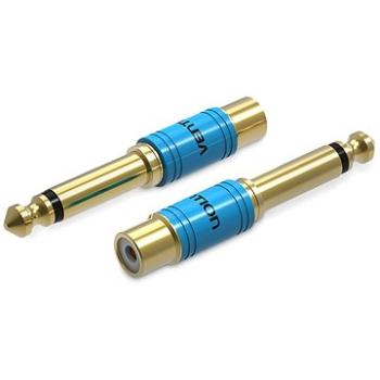 Vention 6,3 mm Male Jack to RCA Female Audio Adaptér Gold (VDD-C03)